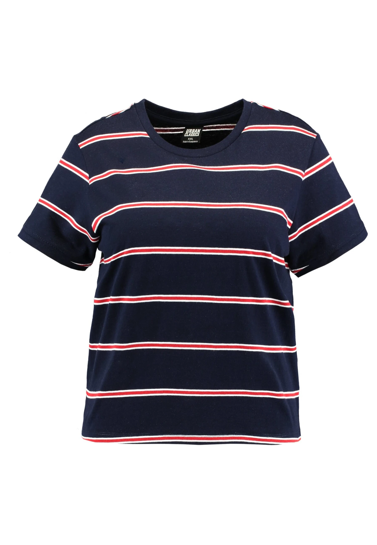 Ladies Yarn Dyed Skate Stripetee - T-Shirt Print - Midnightnavy/Red 6 Ladies Yarn Dyed Skate Stripetee - T-Shirt Print - Midnightnavy/Red - Afbeelding 4