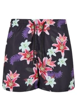 URBAN CLASSICS Pattern - Zwemshorts - Dark Jungle Aop