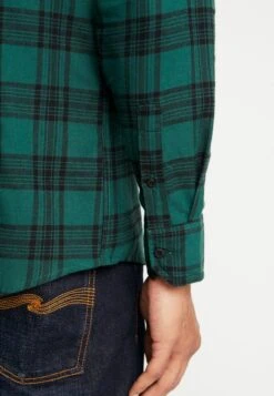 URBAN CLASSICS Checked- Overhemd - Darkgreen/Black -Urban Classics 2fcdc15c9082481da75dd068f7dad565