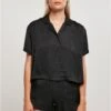 URBAN CLASSICS Overhemdblouse - Black