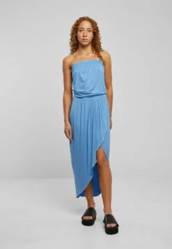 URBAN CLASSICS Bandeau- Maxi-Jurk - Horizonblue -Urban Classics 330ca7d11acc4ed99d6c4565e85a4c97