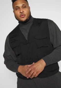 URBAN CLASSICS Tactical Vest - Bodywarmer - Black 11 URBAN CLASSICS Tactical Vest - Bodywarmer - Black -Urban Classics 332d059b461746879bdc2054f025dff0