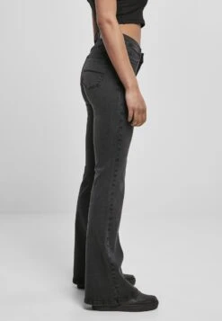 URBAN CLASSICS High Waist - Flared Jeans - Black Washed 15 URBAN CLASSICS High Waist - Flared Jeans - Black Washed -Urban Classics 3432cdc0f2554e9caad7d65c1a76f2f2