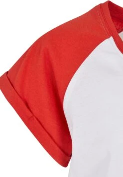 URBAN CLASSICS Kinder Contrast Raglan 2-Pack - T-Shirt Print - White Hugered White Black -Urban Classics 352295bfb32641558eb16f7aa995cbaa