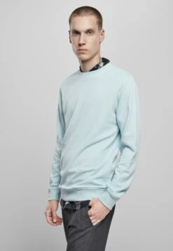 URBAN CLASSICS Basic Crew - Trui - Seablue -Urban Classics 3583cf7504034d9ca82fcdad58611259