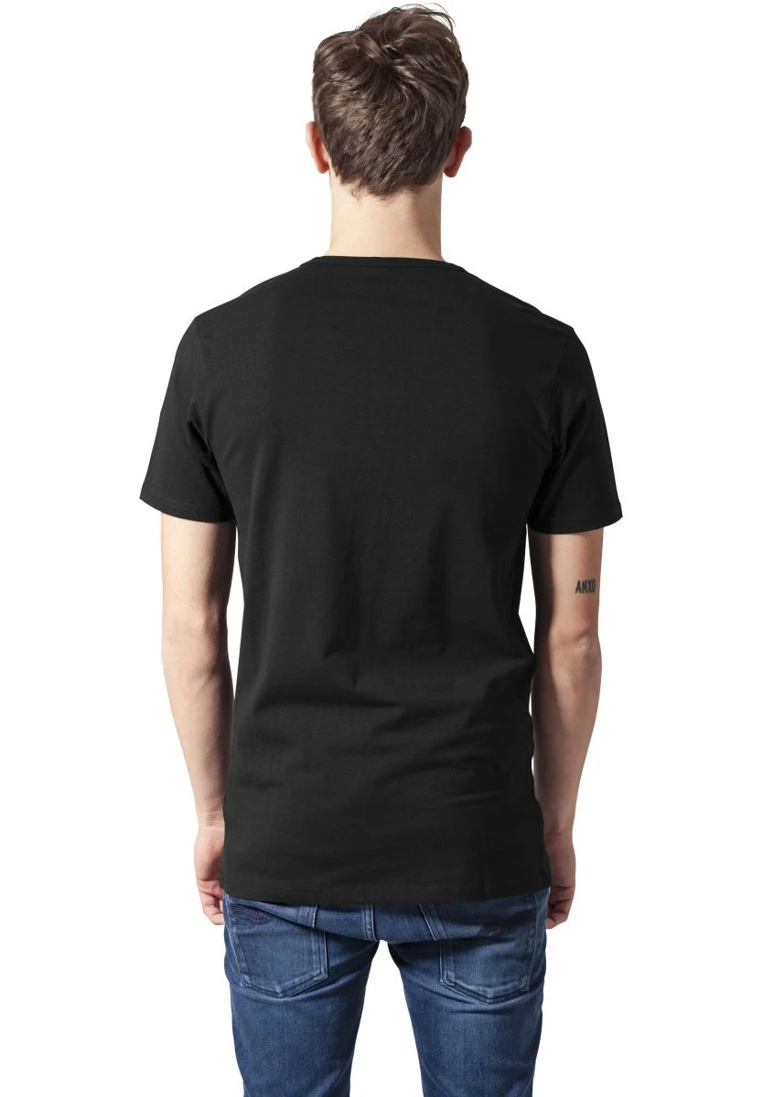 URBAN CLASSICS Fitted Stretch Tee - T-Shirt Basic - Black 5 URBAN CLASSICS Fitted Stretch Tee - T-Shirt Basic - Black - Afbeelding 3