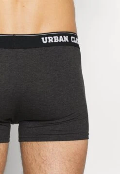 URBAN CLASSICS Shorts 3 Pack - Onderbroeken - Black / Charcoal -Urban Classics 3831152eb35343899575ccb66d52c1ad