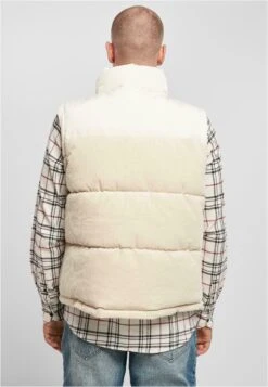 URBAN CLASSICS Cord- Bodywarmer - Whitesand -Urban Classics 394dd0442d53474c9f7536f9c75a8767