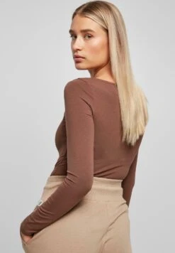 URBAN CLASSICS Longsleeve- Longsleeve - Bark -Urban Classics 3a1cd851ce3247449aba95534245a863