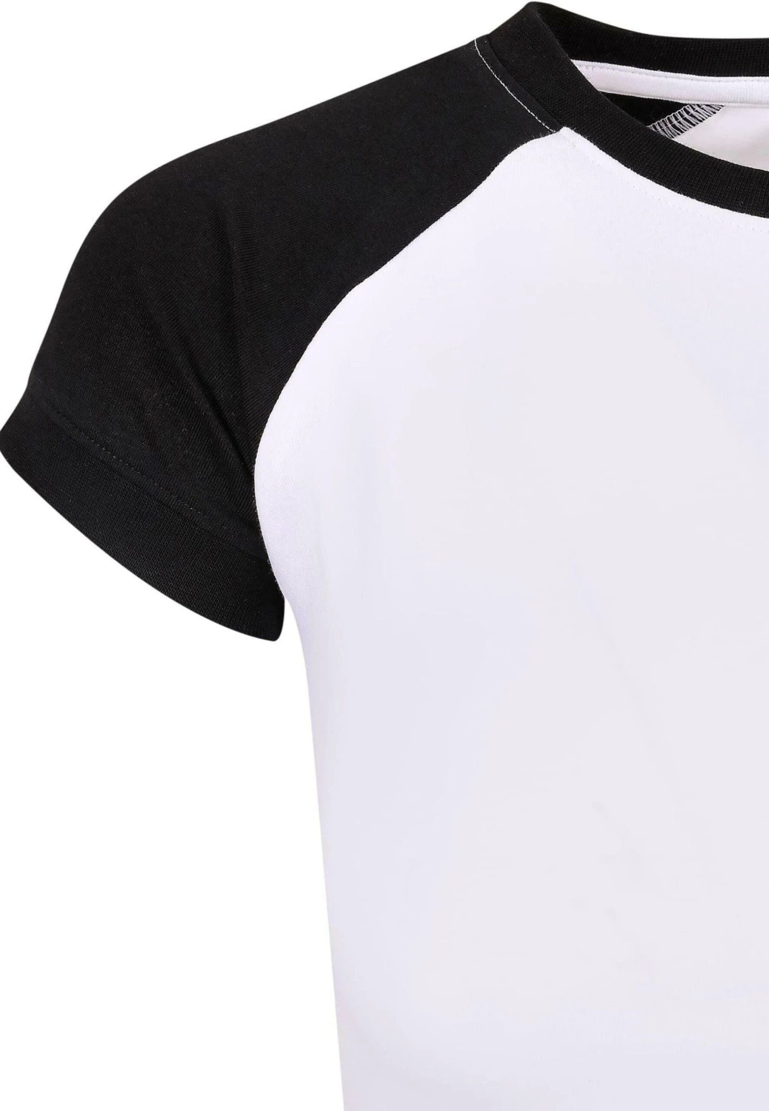 URBAN CLASSICS Stretch Retro Baseball - T-Shirt Print - White Black 9 URBAN CLASSICS Stretch Retro Baseball - T-Shirt Print - White Black - Afbeelding 7