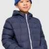 URBAN CLASSICS Basic Bubble- Winterjas - Navy White Navy