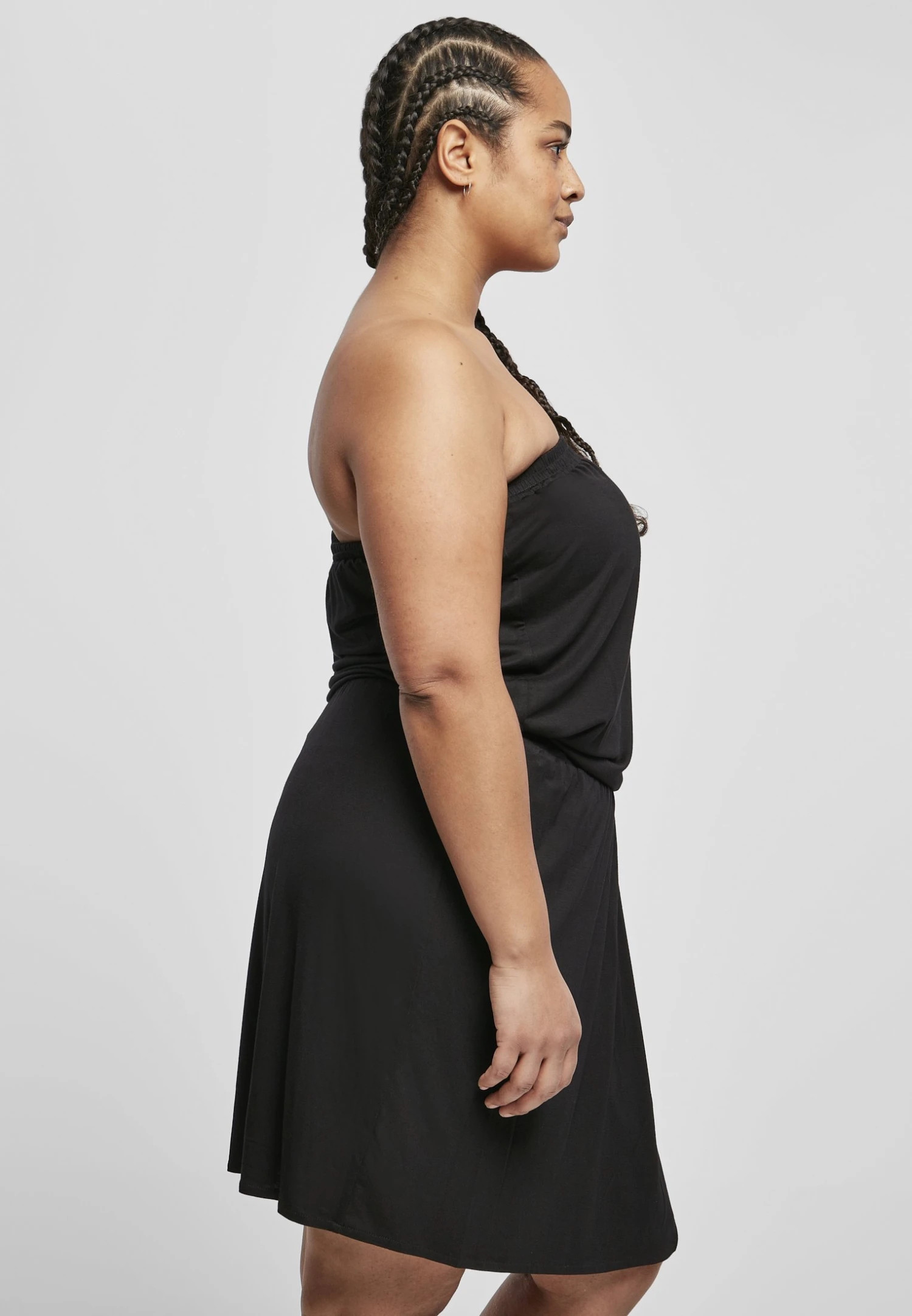 URBAN CLASSICS Jurk - Schwarz 7 URBAN CLASSICS Jurk - Schwarz - Afbeelding 5