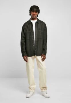 URBAN CLASSICS Pocket - Overhemd - Realblack Washed