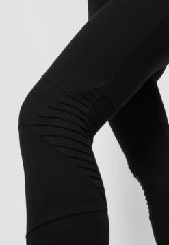 URBAN CLASSICS Ladies Interlock High Waist Leggings - Legging - Black -Urban Classics 3e79228558cd41f386ec00b19670e3f0