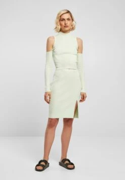 URBAN CLASSICS Cut Out - Longsleeve - Lightmint -Urban Classics 3f808bd835ce4f5d8fe26c537fa49bfd