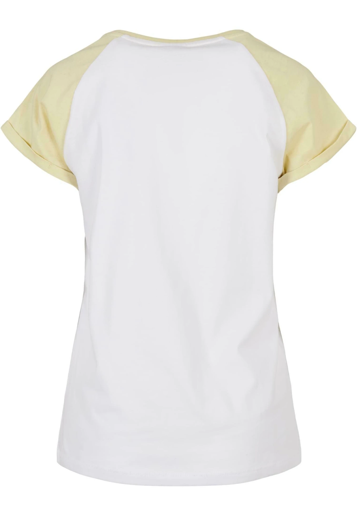 URBAN CLASSICS Contrast Raglan - T-Shirt Print - White Softyellow 6 URBAN CLASSICS Contrast Raglan - T-Shirt Print - White Softyellow - Afbeelding 4