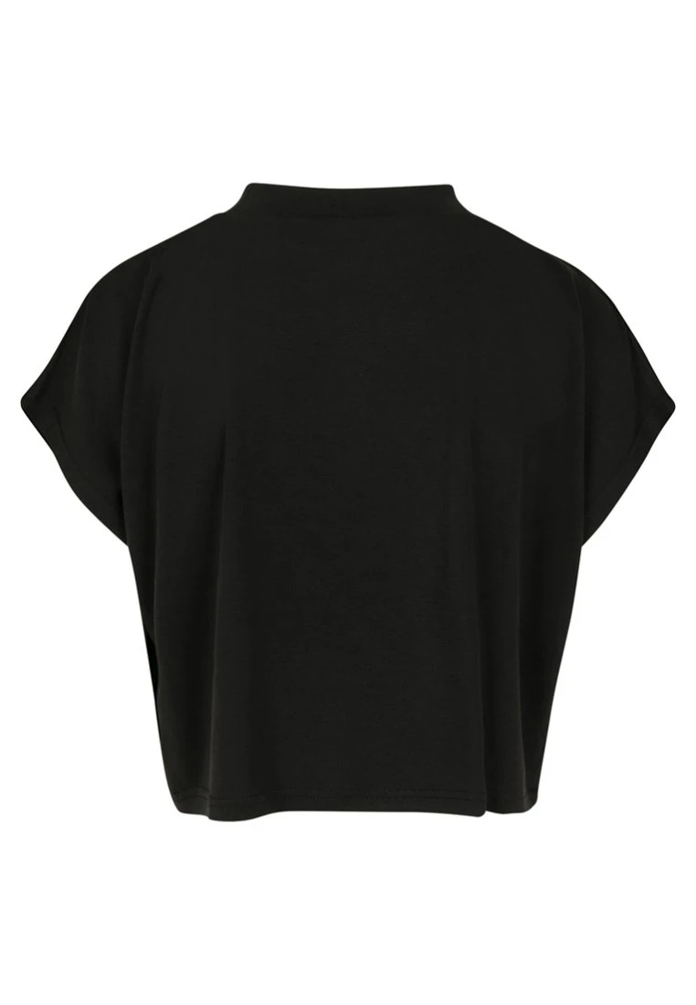 URBAN CLASSICS Ladies Modal Short Tee - T-Shirt Basic - Black 4 URBAN CLASSICS Ladies Modal Short Tee - T-Shirt Basic - Black - Afbeelding 2