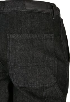 URBAN CLASSICS Double - Straight Leg Jeans - Realblack Washed -Urban Classics 41b16e54dedb446380f211e266fb72e1