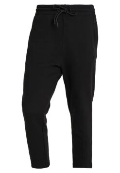 URBAN CLASSICS Cropped Terry Pants - Trainingsbroek - Black -Urban Classics 42bc166ca452490ba49fee5f2c063ce4