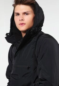 URBAN CLASSICS Padded Pull Over Jacket - Jas - Black 12 URBAN CLASSICS Padded Pull Over Jacket - Jas - Black -Urban Classics 43107737fdd441319b9d48a93bc6450e