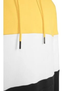 URBAN CLASSICS 3-Tone Hoody - Hoodie - Chrome Yellow/White/Navy 9 URBAN CLASSICS 3-Tone Hoody - Hoodie - Chrome Yellow/White/Navy -Urban Classics 448dcfb3ca0049c4b8848e5b6ed0b064