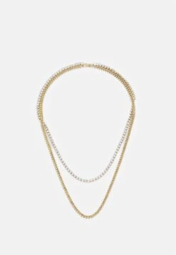 URBAN CLASSICS Double Layer Necklace - Ketting - Gold-Coloured