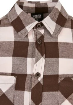 URBAN CLASSICS Overhemdblouse - Pink Brown 34 URBAN CLASSICS Overhemdblouse - Pink Brown -Urban Classics 45ba32e71de3424cae3a6b322ee0afc3