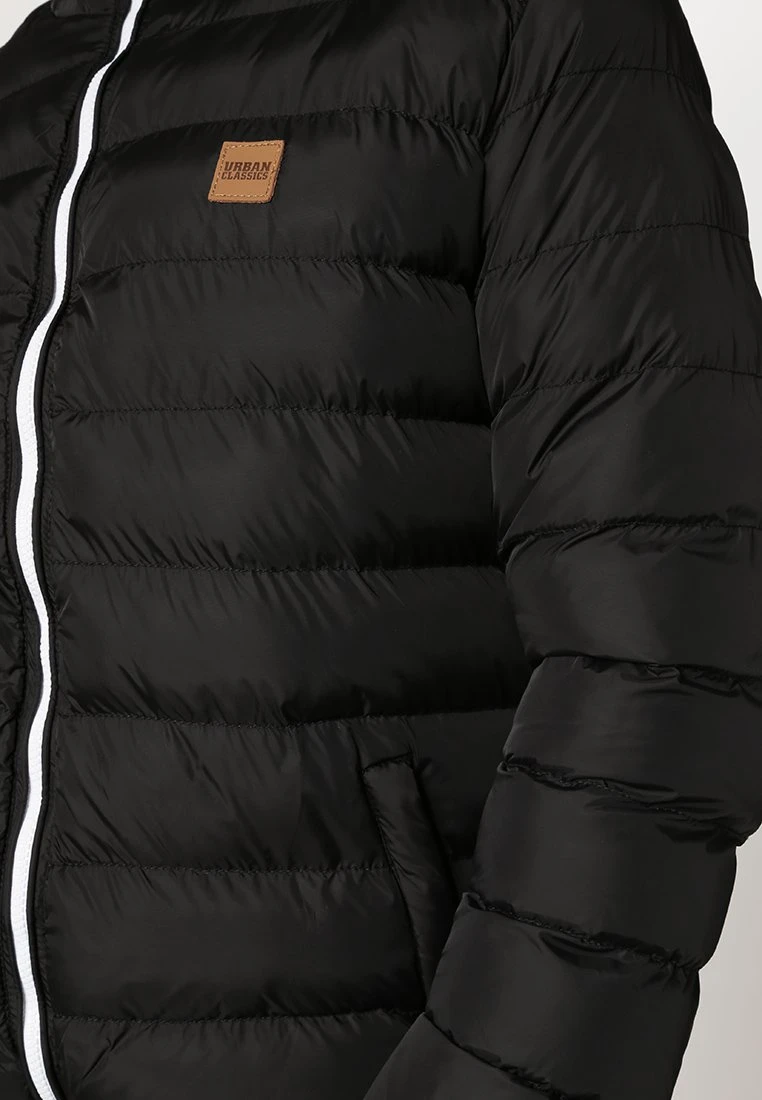 URBAN CLASSICS Basic Bubble Jacket - Winterjas - Black/White/Black 7 URBAN CLASSICS Basic Bubble Jacket - Winterjas - Black/White/Black - Afbeelding 5