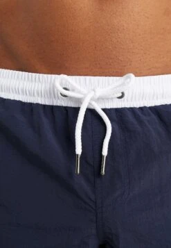 URBAN CLASSICS Retro - Zwemshorts - Navy/White -Urban Classics 465f7b31441d443ebc0989e91f4336f5