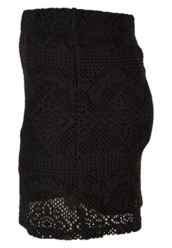 URBAN CLASSICS Crochet - A-Lijn Rok - Black -Urban Classics 485e0e448536488cb0229e51f5f2b374