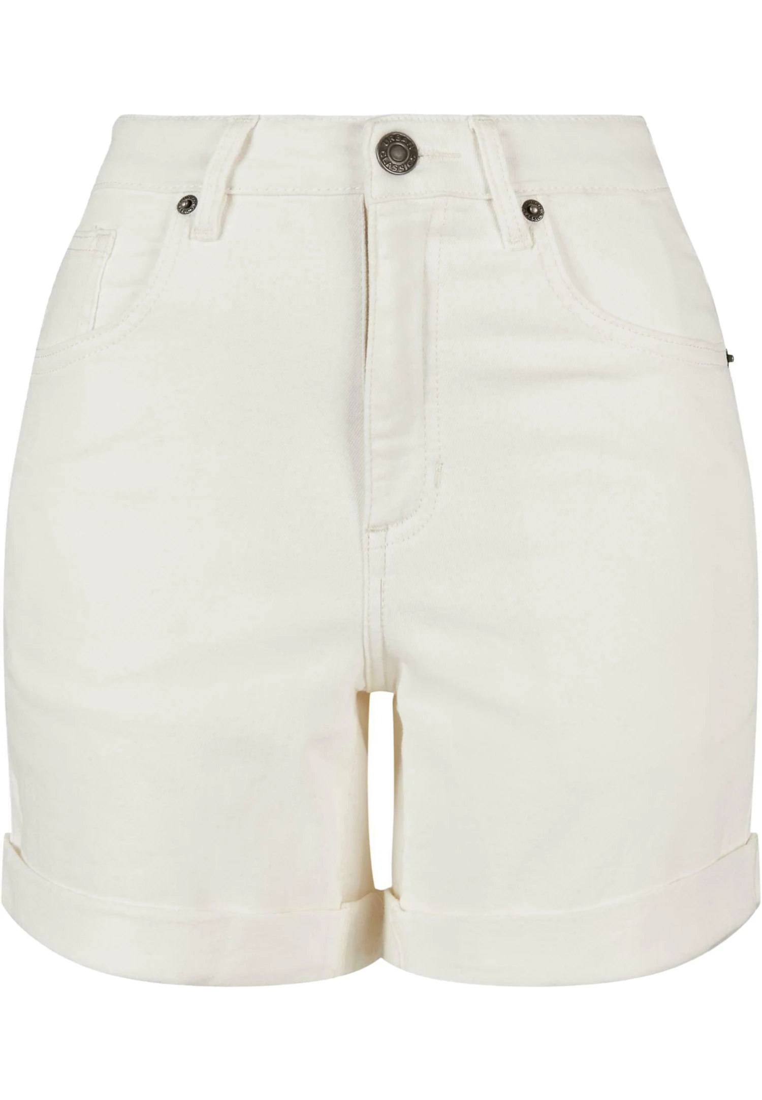 URBAN CLASSICS Jeansshort - Offwhite Raw 6 URBAN CLASSICS Jeansshort - Offwhite Raw - Afbeelding 4
