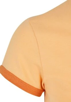 URBAN CLASSICS Stretch- T-Shirt Print - Paleorange Vintageorange -Urban Classics 4948b4e3ee304f9d8e52d27721fb3afd