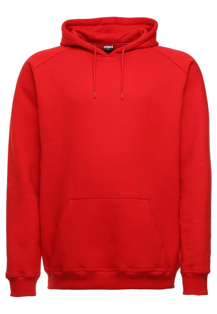 URBAN CLASSICS Blank Hoody - Hoodie - Red 3 URBAN CLASSICS Blank Hoody - Hoodie - Red