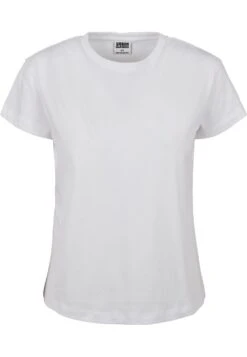 URBAN CLASSICS Ladies Basic Box Tee - T-Shirt Basic - White -Urban Classics 4b481a71e5f6436194397bb3a16f2512