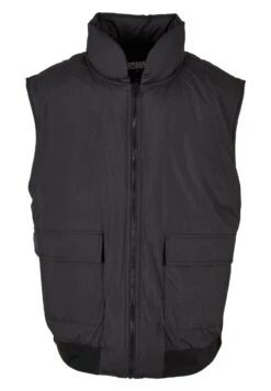 URBAN CLASSICS Clean Puffer - Bodywarmer - Black -Urban Classics 4b7628c5acf7429fb0984a267a25b14d