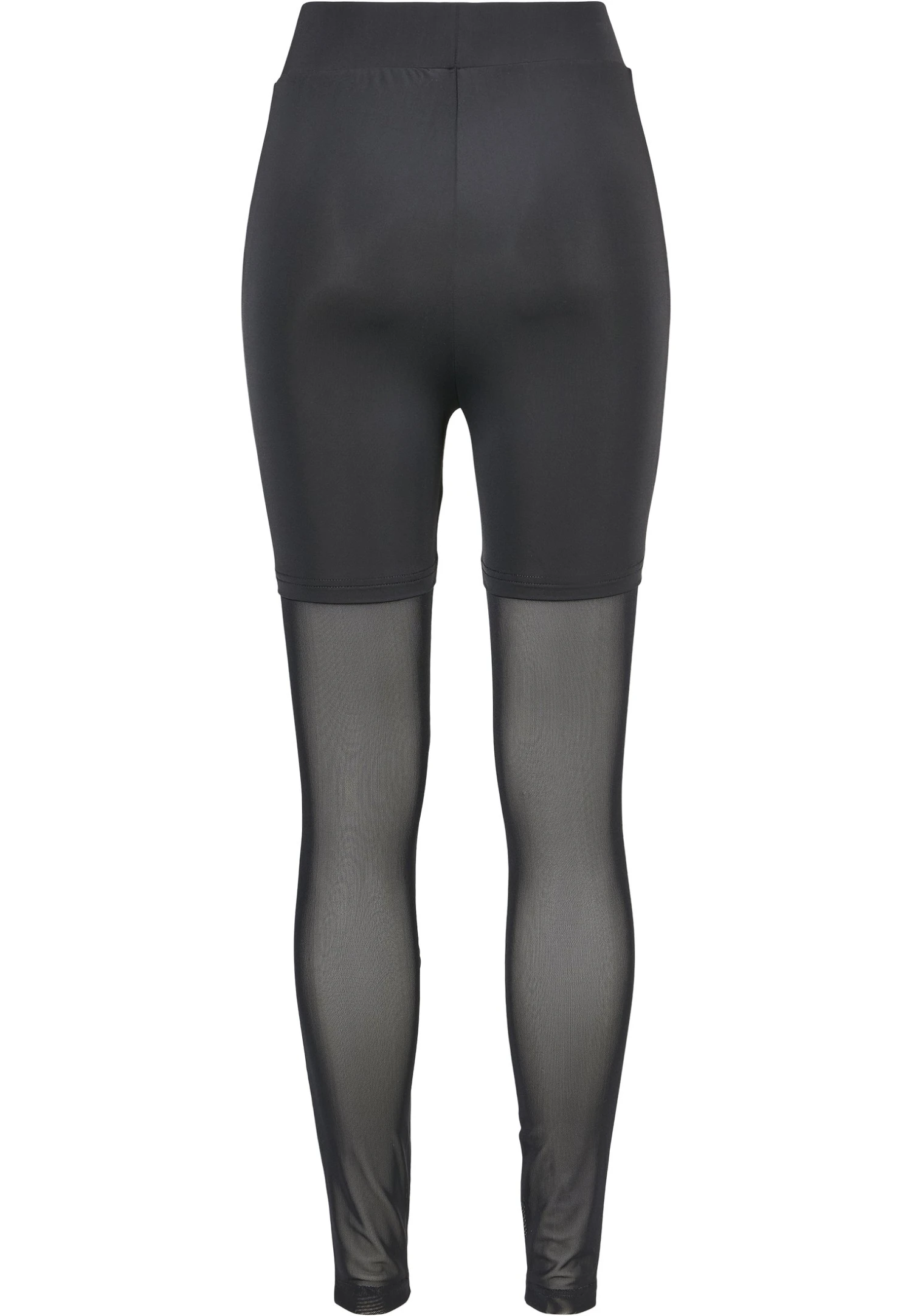URBAN CLASSICS High Waist Transparent Tech - Legging - Black 9 URBAN CLASSICS High Waist Transparent Tech - Legging - Black - Afbeelding 7