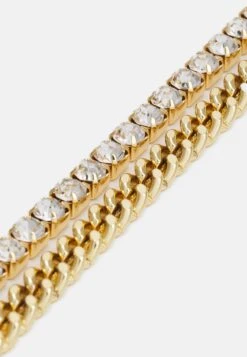 URBAN CLASSICS Double Layer Necklace - Ketting - Gold-Coloured -Urban Classics 4cd48132eee94afe82dd008335f80c1a