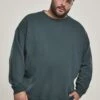 URBAN CLASSICS Sweat Crewneck - Sweater - Bottlegreen