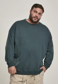 URBAN CLASSICS Sweat Crewneck - Sweater - Bottlegreen