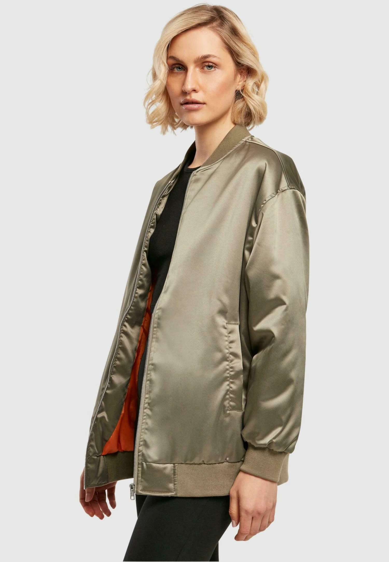 URBAN CLASSICS Bomberjacks - Softolive 7 URBAN CLASSICS Bomberjacks - Softolive - Afbeelding 5