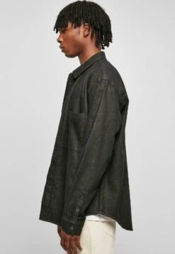 URBAN CLASSICS Pocket - Overhemd - Realblack Washed -Urban Classics 4d90718e19ba492984c619d9ba05c9f6