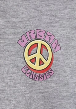 URBAN CLASSICS Big Peace Hoody - Hoodie - Grey -Urban Classics 4dd27001267f4fa7ac922fc0bd0751a6