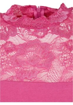 URBAN CLASSICS Ladies Lace Body - Blouse - Brightviolet -Urban Classics 4e4f5361ca7f4c819a8bb99c182f39ad