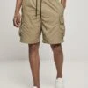 URBAN CLASSICS Nylon Cargo Shorts - Shorts - Khaki -Urban Classics 4f7cec859e7046e6809d55a0ac445c16