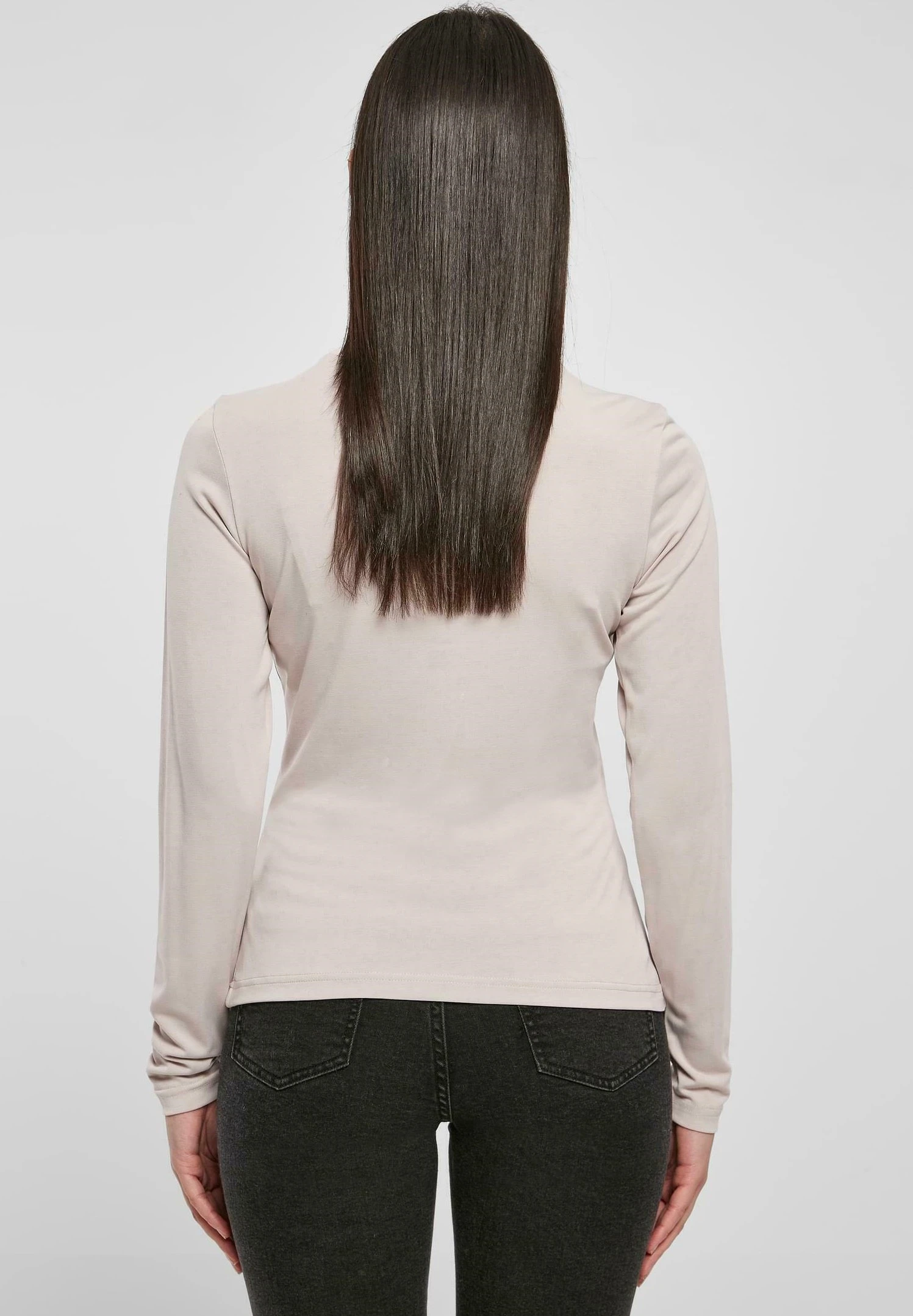 URBAN CLASSICS Turtleneck Longsleeve - Longsleeve - Warmgrey 5 URBAN CLASSICS Turtleneck Longsleeve - Longsleeve - Warmgrey - Afbeelding 3