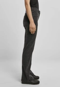 URBAN CLASSICS Straight Leg Jeans - Blackwashed -Urban Classics 4fb2451fac03419da5b3a6ad53857165
