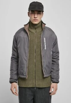 URBAN CLASSICS Herren Reversible Polar- Jas - Darkkhaki/Asphalt 10 URBAN CLASSICS Herren Reversible Polar- Jas - Darkkhaki/Asphalt -Urban Classics 4fcf8527f69142138e7221d71344b189