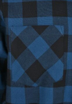 URBAN CLASSICS Checked Flanell- Overhemd - Blue/Black -Urban Classics 50229551593e484b87fdd26f34392a53