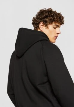 URBAN CLASSICS Blank Hoody - Hoodie - Black -Urban Classics 50e92f3c49314516bae0cd770380b58e