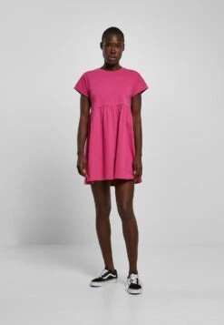 URBAN CLASSICS Empire Valance - Jurk - Brightviolet -Urban Classics 50f1d7515cc448579f560d5a0eabc51e